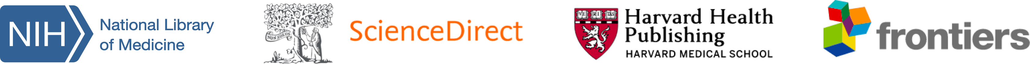 NIH, ScienceDirect, Harvard Health Publishing, Frontiers