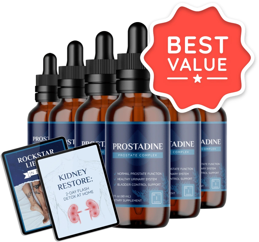 Prostadine 6-bottle 180-day supply – best value